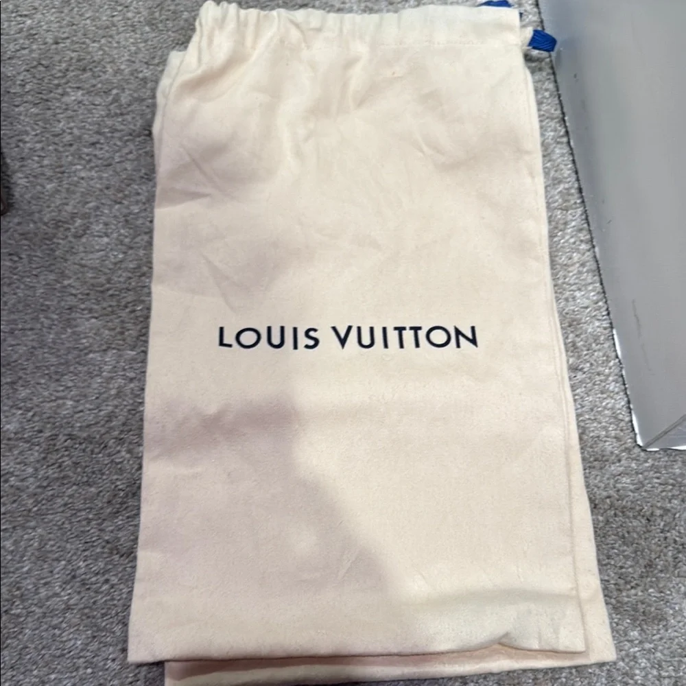 Louis Vuitton Black Heels with Square Toe and Embellishment - Worn 1 Time - Picture 12 of 12